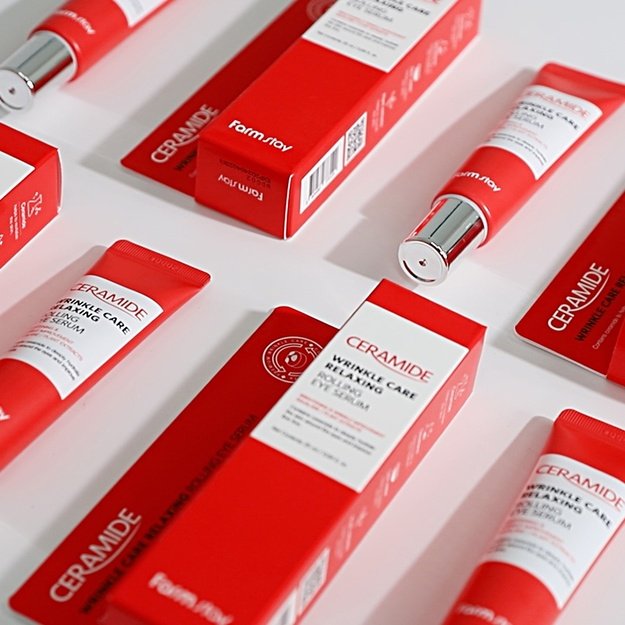 Farm Stay "Ceramide Wrinkle Care Relaxing" paakių serumas