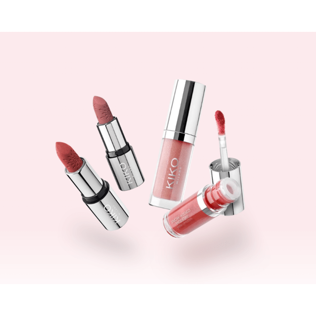 Kiko Milano “Snow-Kissed Holiday Never Without You“ lūpų makiažo dovanų rinkinys 2