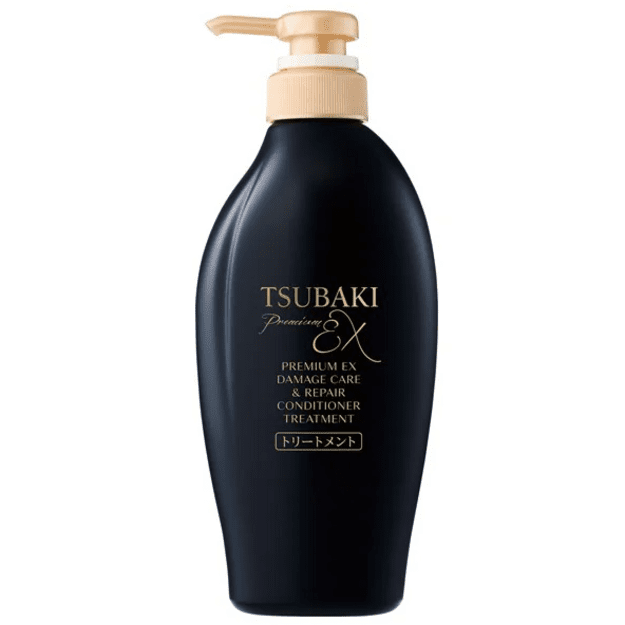 Shiseido "Tsubaki Premium EX Damage Care & Repair" intensyviai atkuriantis plaukų kondicionierius