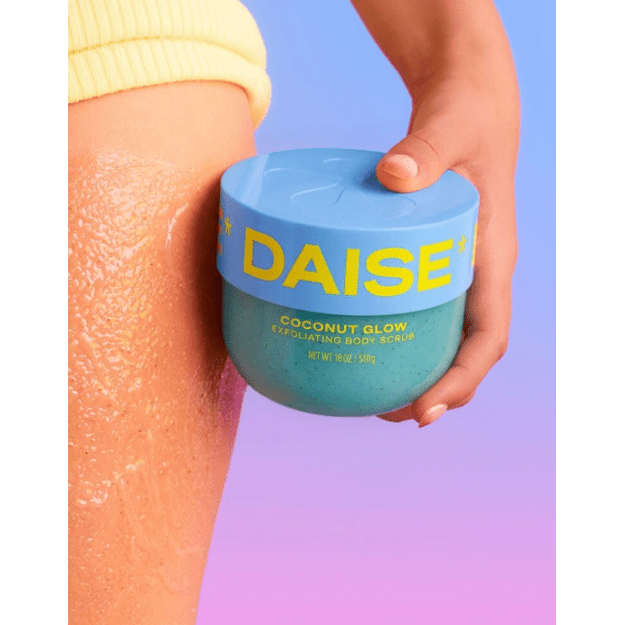 DAISE "Coconut Glow" kūno šveitiklis
