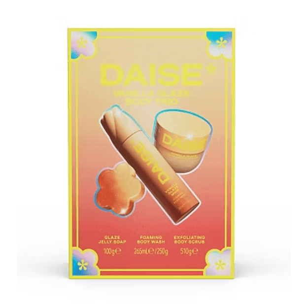 Daise "Vanilla Glaze Body Trio" rinkinys