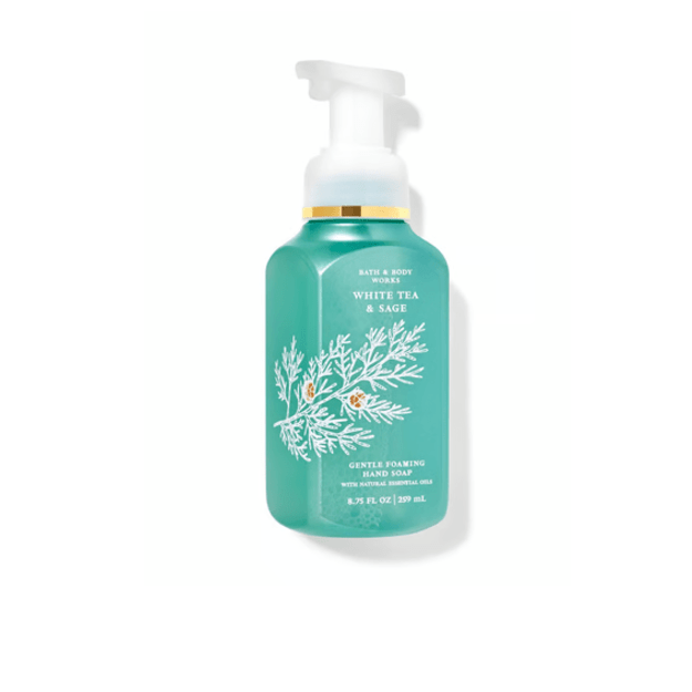 Bath & Body Works „White Tea & Sage“ rankų muilas/putos