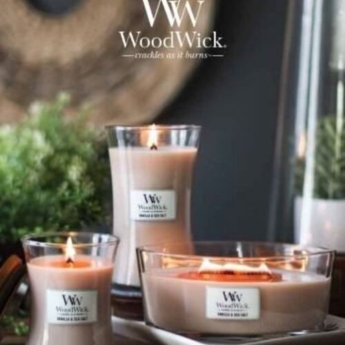 Woodwick žvakės